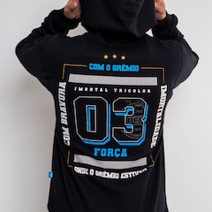 Blusão de Moletom Masculino Surf Center Grêmio Imortal Tricolor - Foto 2