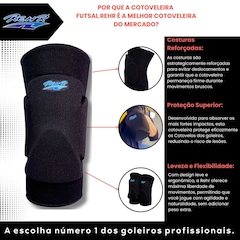 Cotoveleira de Futsal Rehr Evolution Adulto - Foto 2