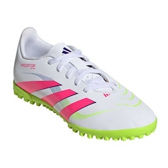 Chuteira Society Infantil Adidas Predator Club - Foto 3