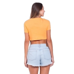 Camiseta Cropped Feminino Rip Curl Classic Surf - Foto 3