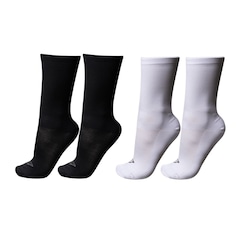 Kit 2 Pares de Meia Ciclismo Cano Médio corrida Mauro Ribeiro Tamanho 35 ao 43 Unissex - Foto 1