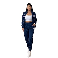 Agasalho Jaqueta Calça Esportivo Elanca Kappa Feminino - Foto 2