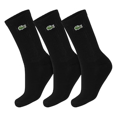 Meia Lacoste Core Active Performance 35 ao 38 - Pack com 03 Pares - Foto 1