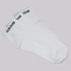 Kit 3 Pares de Meia Cano Médio adidas Logo Linear ESS Unissex - Foto 1