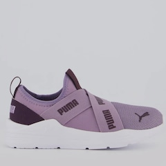 Tênis Infantil Puma Wired Run Slip-On PS BDP - Foto 1