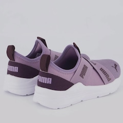 Tênis Infantil Puma Wired Run Slip-On PS BDP - Foto 3