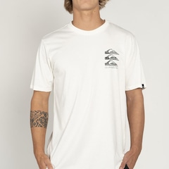 Camiseta Quiksilver Vertical Logo Plus Size WT25 Masculina - Foto 1