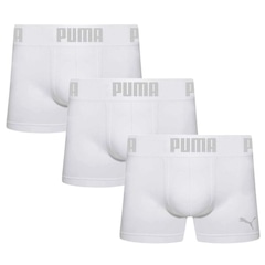 Cueca Boxer Puma Sem Costura - 3 Unidades - Masculina - Foto 1