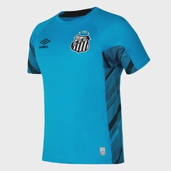 Camisa Masculina de Goleiro do Santos Oficial 1 2025 Umbro - Foto 2