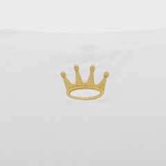 Camiseta Masculina Santos Classic Coroa - Foto 4
