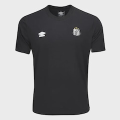 Camisa de Concentração Masculina do Santos 2025 Umbro - Foto 1