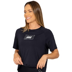 Cropped Feminino Run More Raglan Brand In Motion - Foto 3