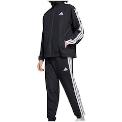 Agasalho Adidas Malha Sportswear Basic Três Listras Masculino - Foto 6