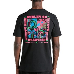 Camiseta Hurley Surf Noise WT25 Masculina - Foto 2
