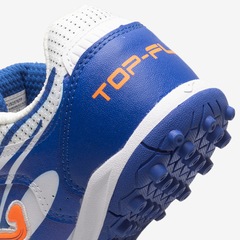 Chuteira Society Infantil Joma Top Flex - Foto 7