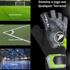 Luva de Goleiro Infantil Futsal Poker Infinity Training - Foto 6