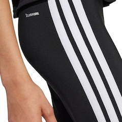 Calça Legging Infantil Adidas Essentials 3 Stripes - Foto 6