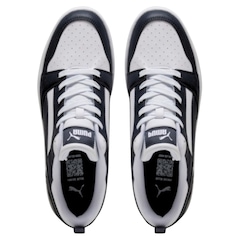 Kit Tênis Masculino Puma Rebound V6 Low Original + Meia - Foto 5