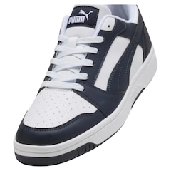 Kit Tênis Masculino Puma Rebound V6 Low Original + Meia - Foto 4