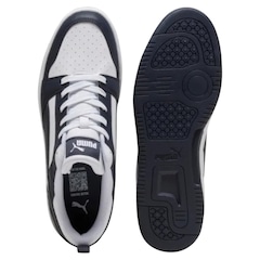 Kit Tênis Masculino Puma Rebound V6 Low Original + Meia - Foto 5