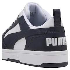 Kit Tênis Masculino Puma Rebound V6 Low Original + Meia - Foto 6