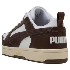 Kit Tênis Masculino Puma Rebound V6 Low Original + Meia - Foto 4