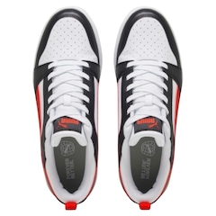 Kit Tênis Masculino Puma Rebound V6 Low Original + Meia - Foto 4