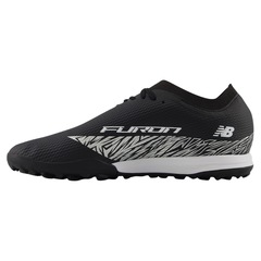 Kit Chuteira de Society Adulto New Balance Furon Team V8 + Meião - Foto 3