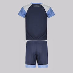 Kit de Camisa do Manchester City + Bermuda Infantil - Foto 2