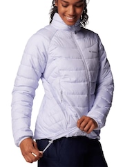 Jaqueta Feminina Columbia Powder Lite II Snowdrift sem Capuz - Foto 3