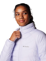 Jaqueta Feminina Columbia Powder Lite II Snowdrift sem Capuz - Foto 4