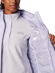 Jaqueta Feminina Columbia Powder Lite II Snowdrift sem Capuz - Foto 5