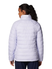 Jaqueta Feminina Columbia Powder Lite II Snowdrift sem Capuz - Foto 7