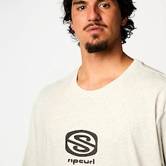 Camiseta Masculina Rip Curl Archive WT25 Sports Marle - Foto 3