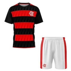 Conjunto do Flamengo Braziline Mini Craque Infantil - Foto 1