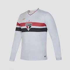 Camisa Manga Longa do São Paulo I 25/26 New Balance Masculina - Foto 5