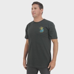 Camiseta Quiksilver Hypnotic Wave Masculino - Foto 3