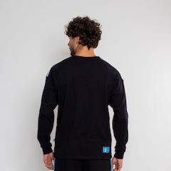 Camiseta Manga Longa Grêmio Escudo Bordado Surf Center Masculina - Foto 3