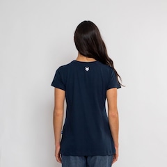 Camiseta Baby Look Oficial Cruzeiro Classic Sintetico Surf Center - Foto 2
