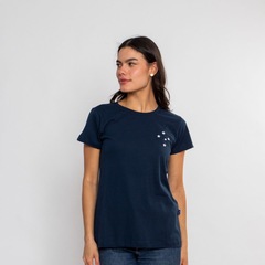Camiseta Baby Look Oficial Cruzeiro Classic Sintetico Surf Center - Foto 6