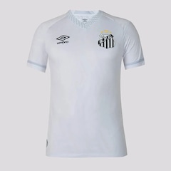 Camisa do Santos I Umbro 25/26 Jogador Neymar Jr 10 Masculina - Foto 2