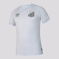 Camisa do Santos I Umbro 25/26 Jogador Neymar Jr 10 Masculina - Foto 3