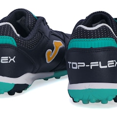 Chuteira Society Infantil Joma Top Flex - Foto 6