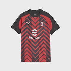 Camisa Ac Milan Pré Jogo Puma Infantil - Foto 1