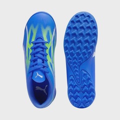 Chuteira Society Infantil Puma Ultra Play Tt Bdp - Foto 4