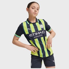 Camisa Manchester City II 24/25 Infantil Puma Way - Foto 3