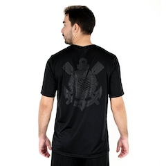 Camiseta Masculina Coimbra Corinthians Gola Careca - Foto 4