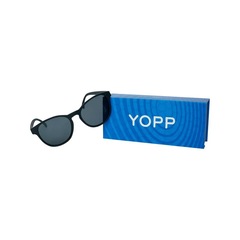 Óculos de Sol Unissex Yopp Polarizado Uv400 Total Black - Foto 2