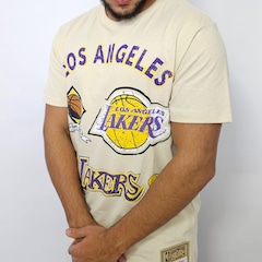 Camiseta NBA LA Lakers Legacy Masculino - Foto 4