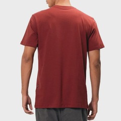 Camiseta Masculina Oakley Heritage Skull Tee Red Night - Foto 2
